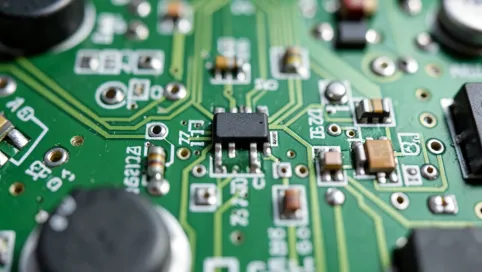 Oznaczenia na płytce elektronicznej