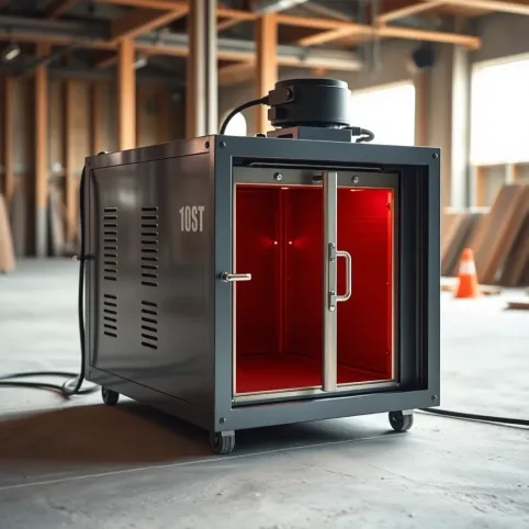 Piec elektryczny do wygrzewania posadzki