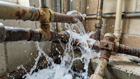 Płukanie instalacji CO w bloku