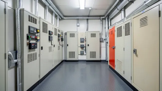 Pomieszczenie rozdzielni elektrycznej przepisy