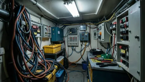 Pomocnik Elektryka Na Statku