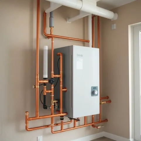 Pompą ciepła instalacja w domu