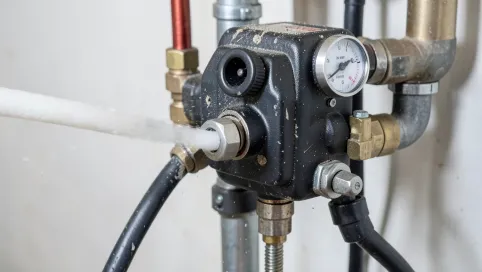 Pompa do płukania instalacji