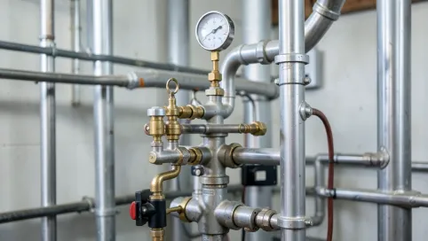 Próba ciśnieniową instalacji co