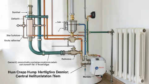 Projekt instalacji centralnego ogrzewania z pompą ciepła