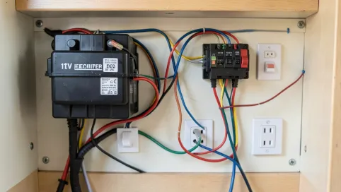 Prosta instalacja elektryczna do kampera