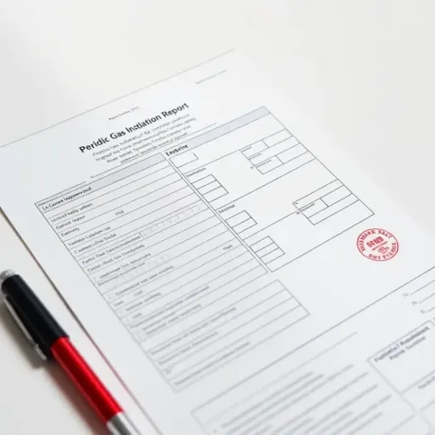 Protokół okresowej kontroli instalacji gazowej u odbiorcy indywidualnego