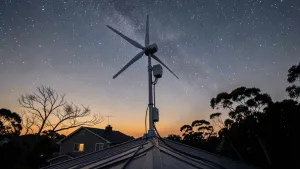 Przydomowa elektrownia wiatrowa 3kW z montażem