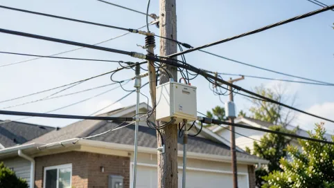 Przyłącze elektryczne do domu jednorodzinnego