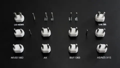Rodzaje wtyczek elektrycznych na świecie