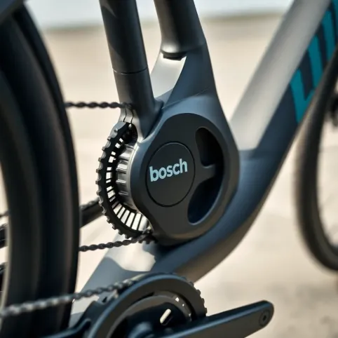 Rower elektryczny silnik centralny Bosch