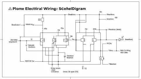 Schemat domowej sieci elektrycznej