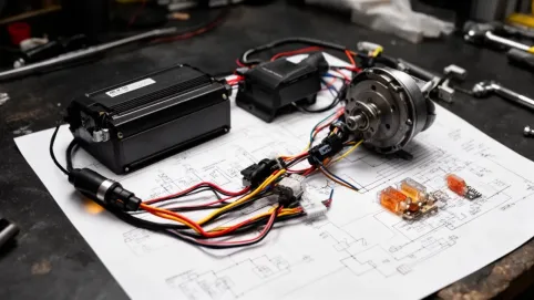 schemat elektryczny hulajnogi 48v