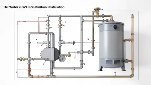 schemat instalacji cwu z cyrkulacją