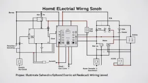 Schemat instalacji elektrycznej w domu