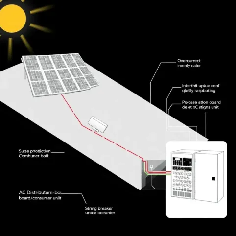 Schemat instalacji fotowoltaicznej do zgłoszenia PGE