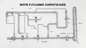 Schemat instalacji wodnej w domku letniskowym