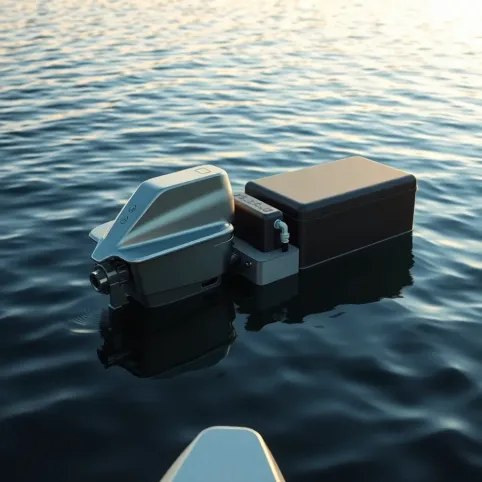 Silnik elektryczny do łodzi z akumulatorem