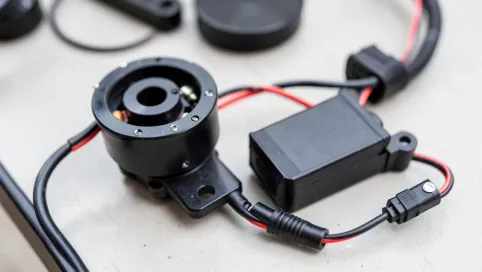 Silnik elektryczny do roweru z baterią