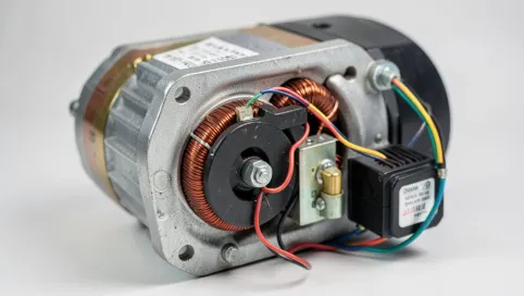 Silnik elektryczny z maximizerem