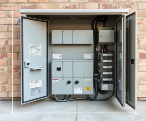 Skrzynka elektryczna zewnętrzna wymiary