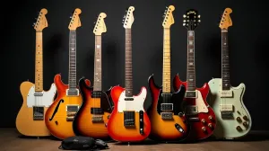 typy gitar elektrycznych