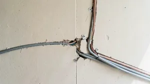 Układanie kabli elektrycznych w ścianie cena