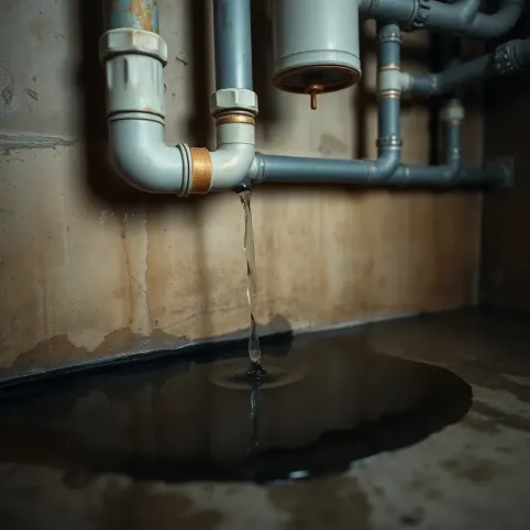 Wyciek wody z instalacji CO