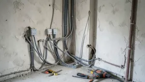 Wymiana instalacji elektrycznej w mieszkaniu w bloku