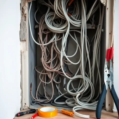 Wymiana instalacji elektrycznej w mieszkaniu w bloku