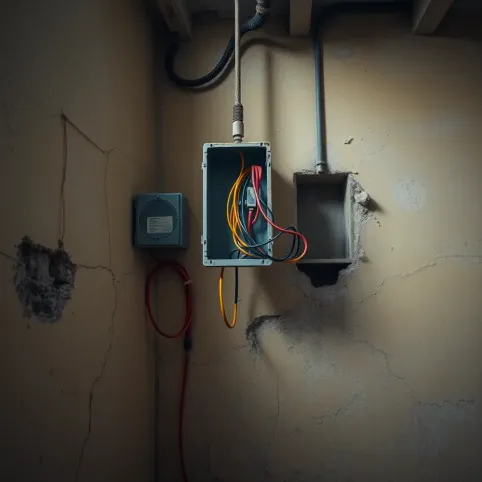 Wymiana instalacji elektrycznej w starym bloku