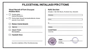 Wypełniony protokół odbioru instalacji elektrycznej