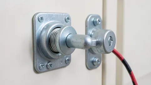 Zamek elektromagnetyczny do drzwi na kartę