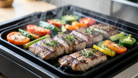 Zdrowe dania z grilla elektrycznego