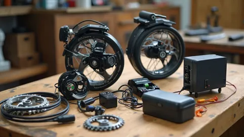 Zestaw do konwersji roweru na elektryczny