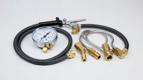 Zestaw do próby szczelności instalacji wodnej powietrzem