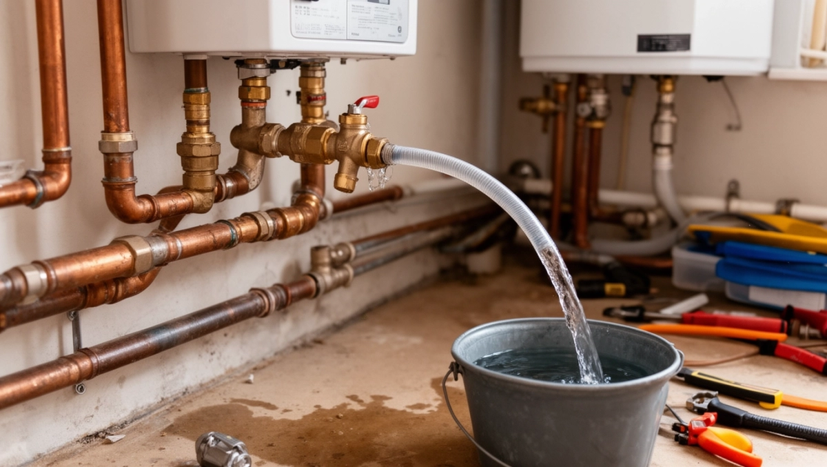 spuszczanie wody z instalacji co w domu