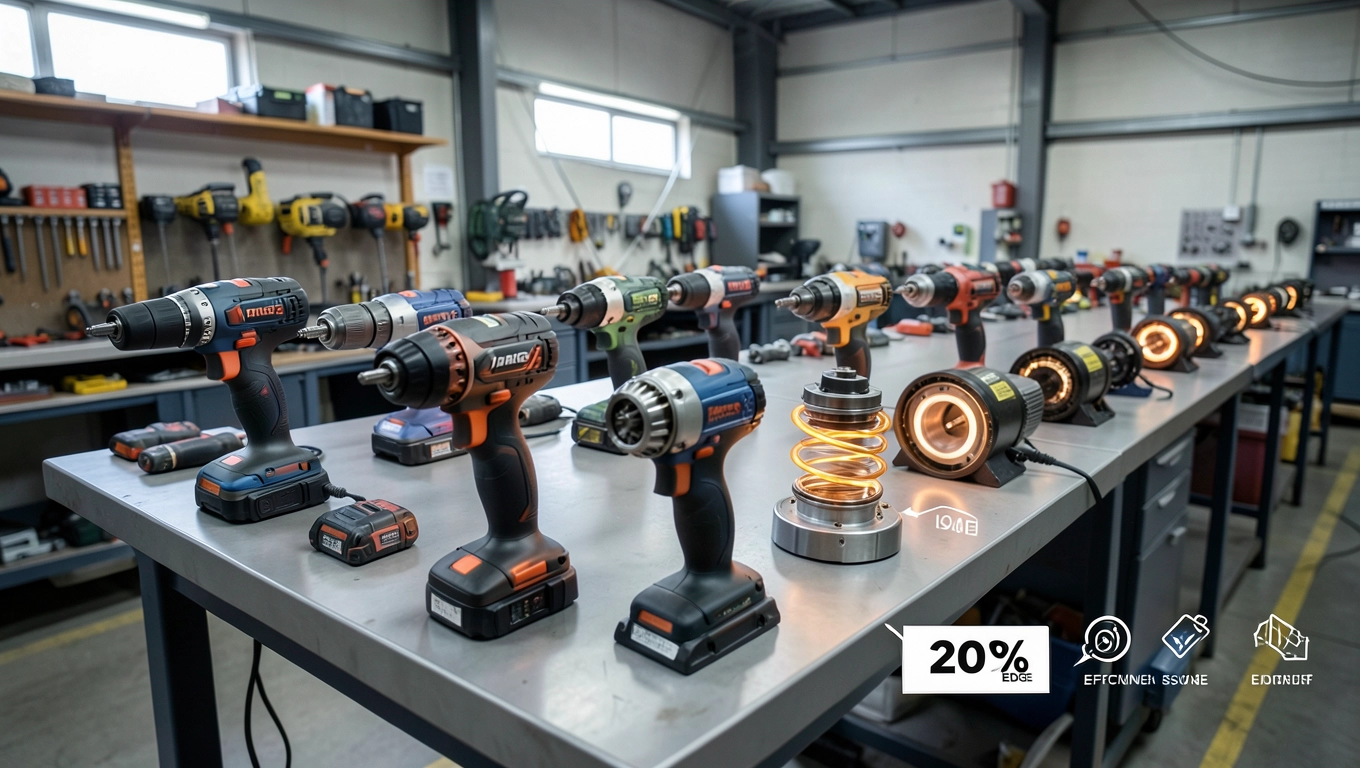 Technologie w dużych zestawach elektronarzędzi