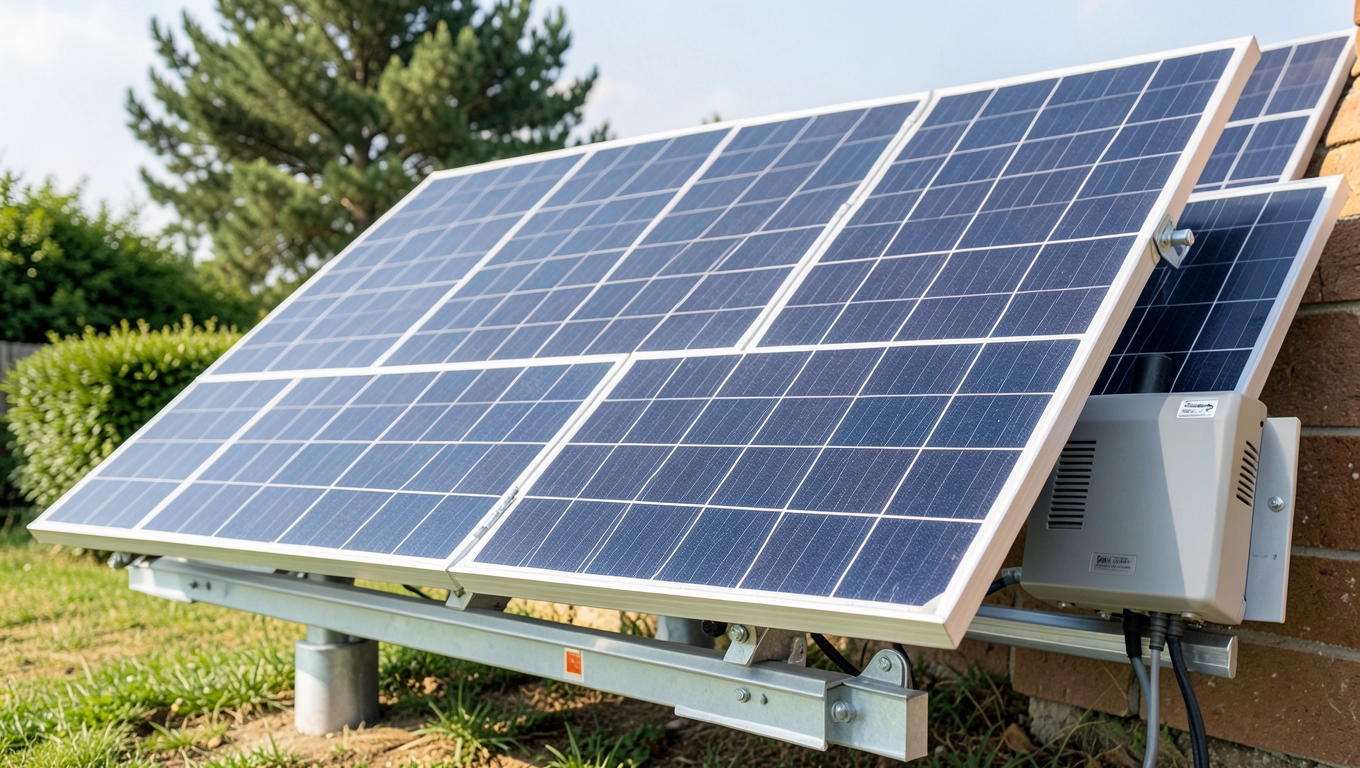 Udział kosztów paneli w budowie instalacji