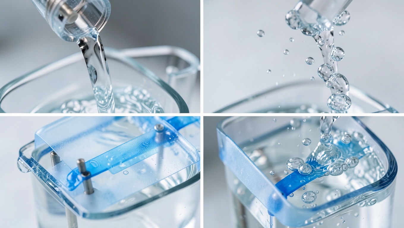 Warunki elektrolizy wodór krok po kroku