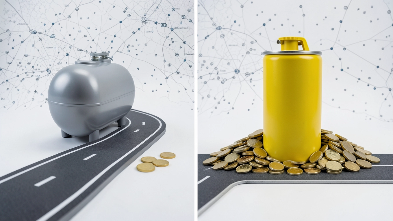 Wodór vs benzyna: porównanie kosztów