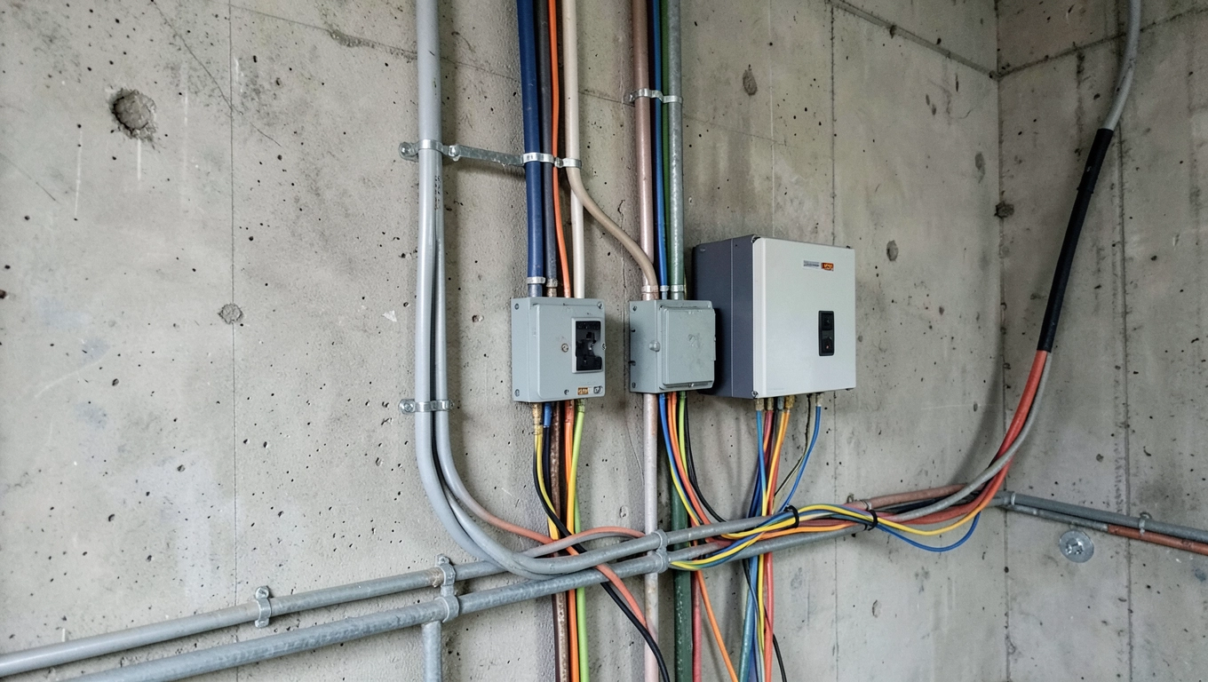 Wymiana instalacji elektrycznej w bloku