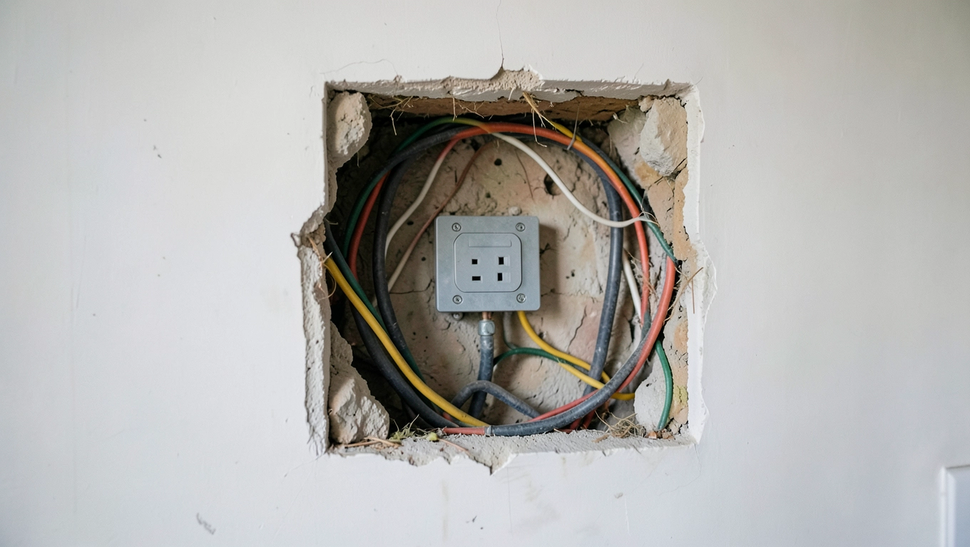 Wymiana instalacji elektrycznej w mieszkaniu czy wymaga zgłoszenia