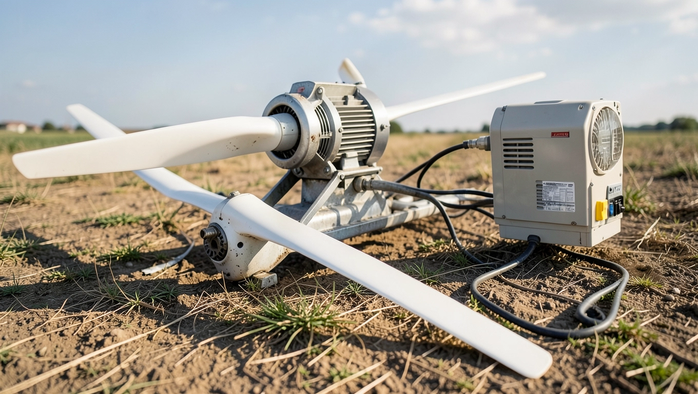 Z czego składa się domowa elektrownia wiatrowa