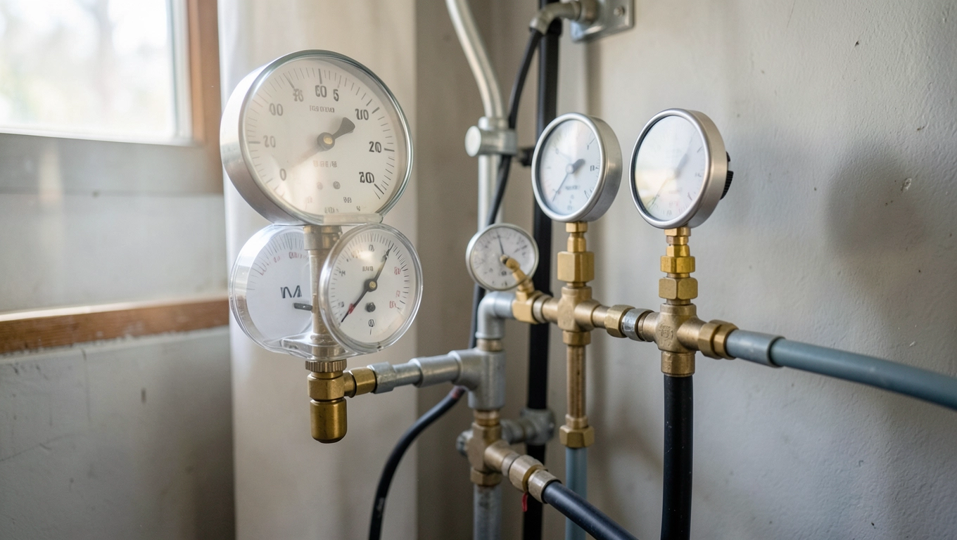 Za niskie ciśnienie czynnika w układzie roboczym instalacji solarnej