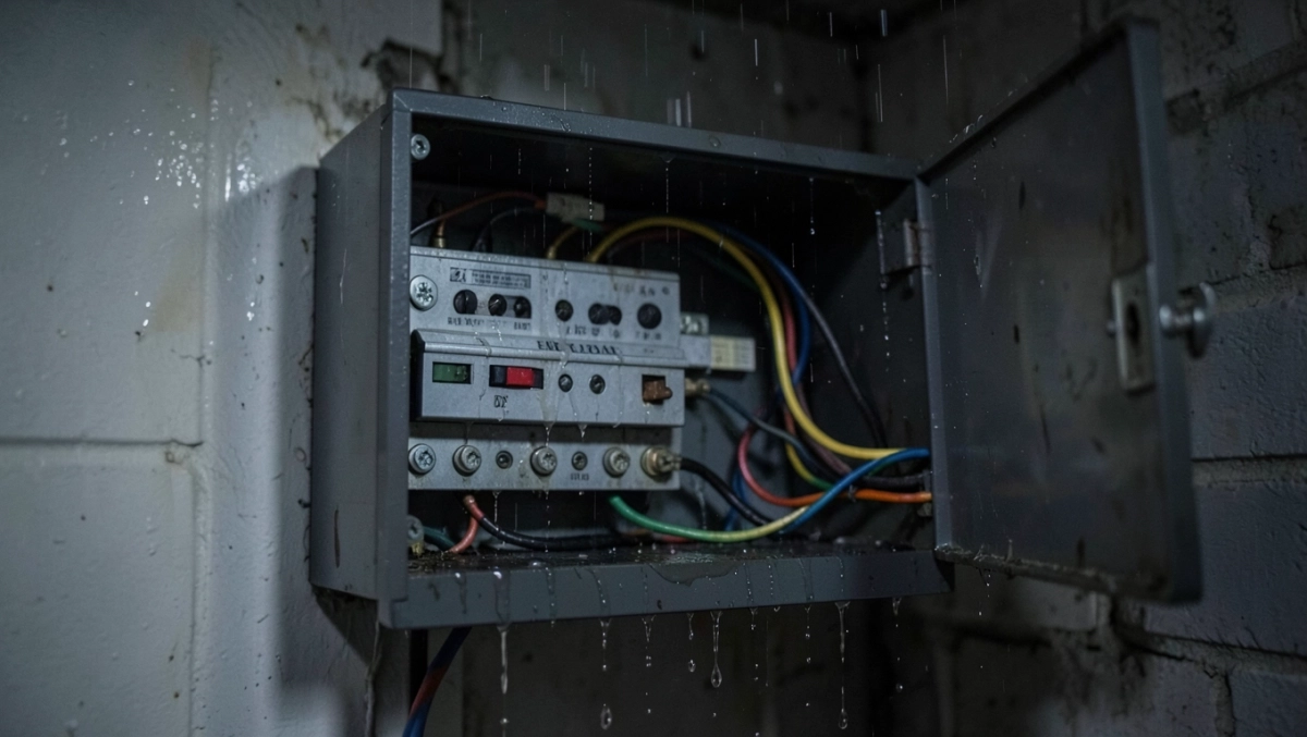 zabezpieczenie skrzynki elektrycznej