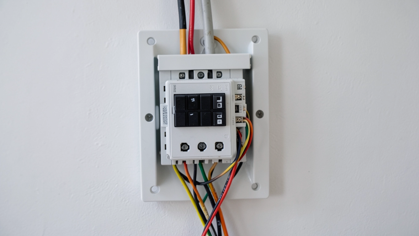 Zabudowa skrzynki elektrycznej w domu