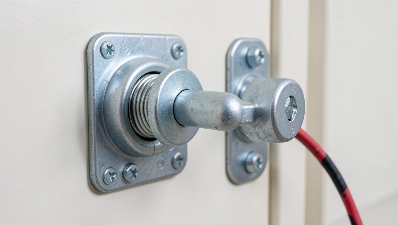 Zamek elektromagnetyczny do drzwi na kartę