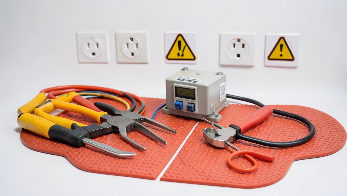 Zasady BHP przy pracy z prądem elektrycznym