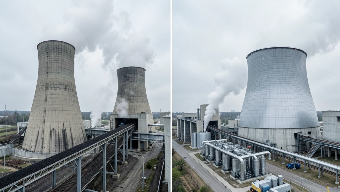 Elektrownia węglowa a atomowa: kontekst technologiczny